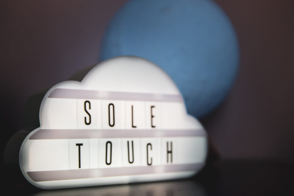 Be a light in the world - Sole Touch